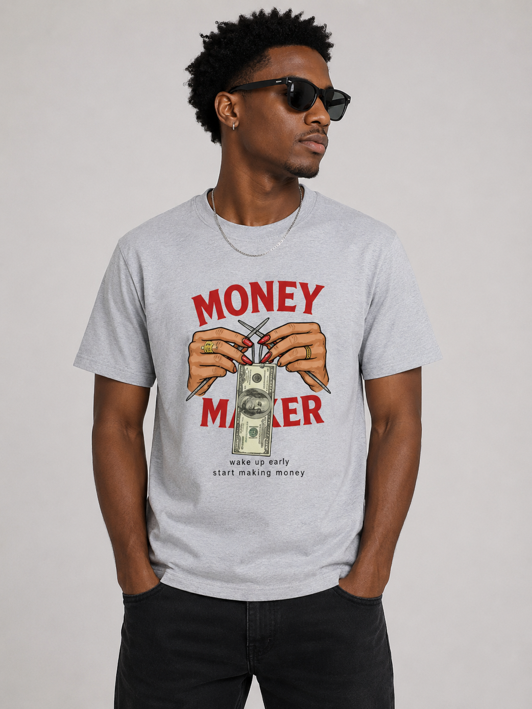 Unisex Basic T-Shirt | MONEY MAKER