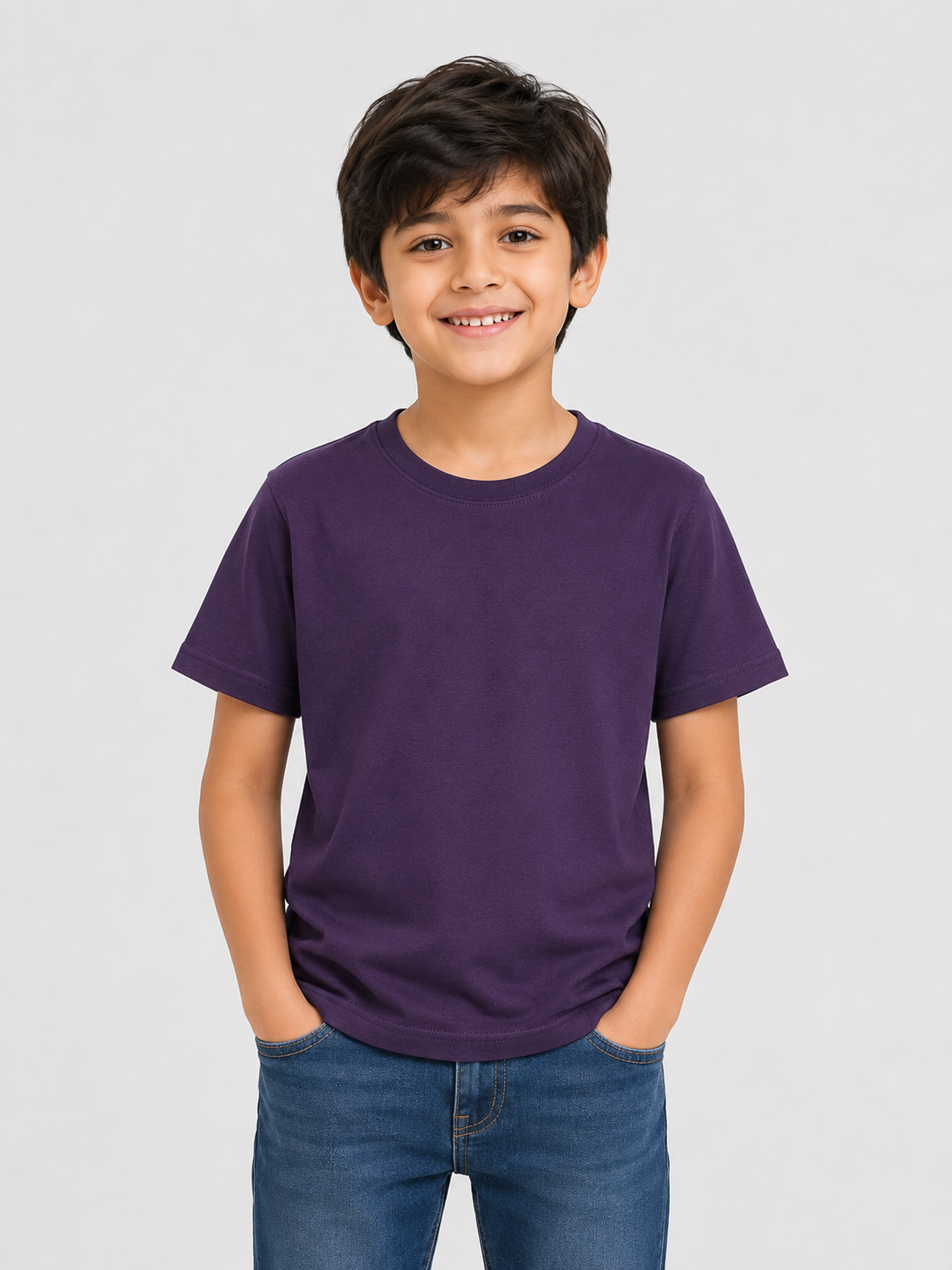 Boy's Crew Neck T-Shirt | Kids T-shirts