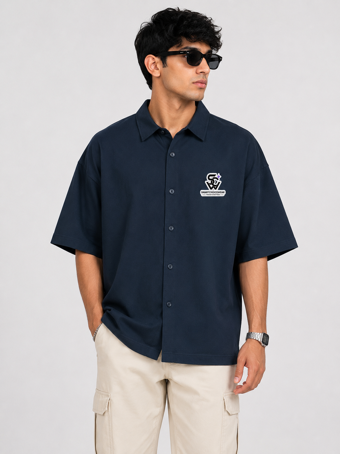 Unisex Oversized Shirt | With the brand name
