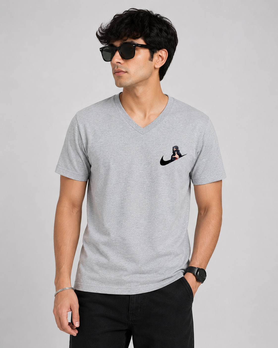 Unisex V Neck T-Shirt