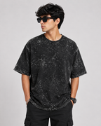 Unisex Acid Washed Oversized Tee