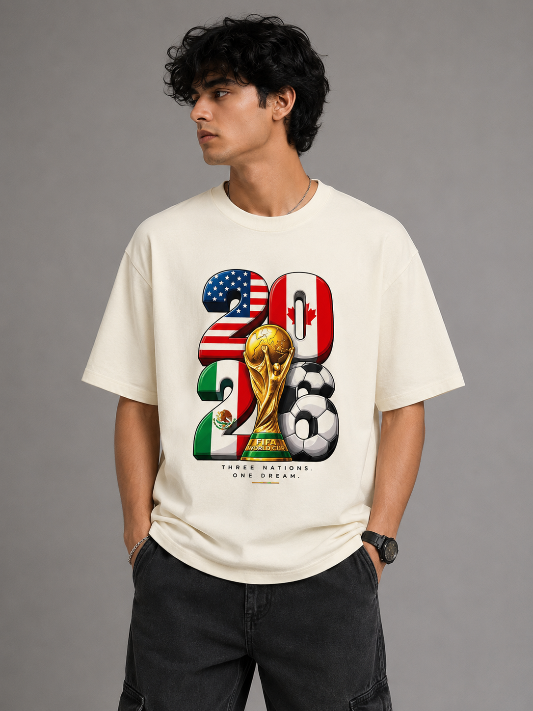Unisex Oversized Classic T-Shirt | FIFA 2026